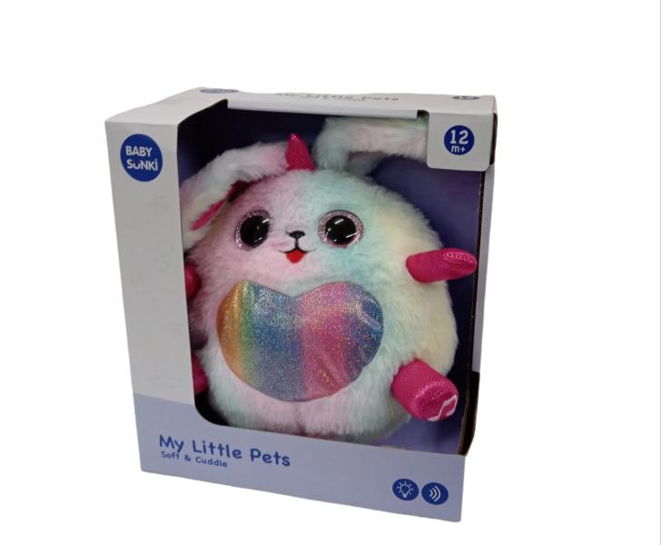 Mi Pequeña Mascota Multicolor c/ Luz y Sonido 12m+ (450454)