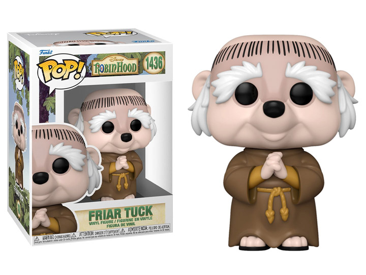 Figura Funko Pop! Disney Robin Hood (1436) Friar Tuck 3a+