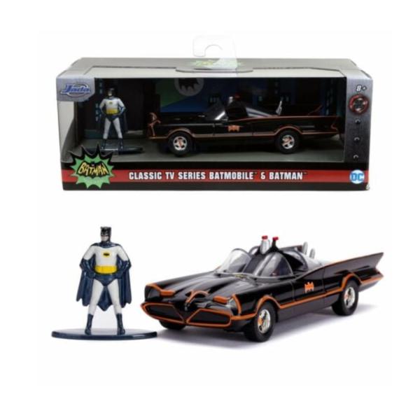 Batimóvil  Clásico TV Series 1966 Esc.1:32 con Figura Displ/6 8a+