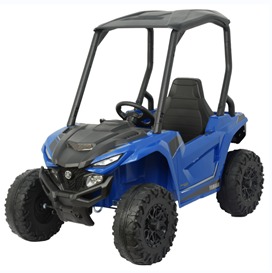 Cuadraciclo Montable Yamaha Azul Bat 12v Máx 30 Kg