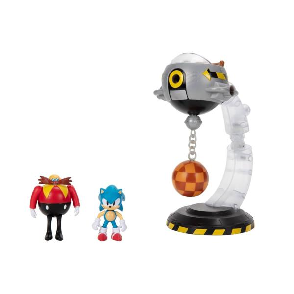 Figuras Set de Batalla de Sonic the Hedgehog Egg Mobile 3a+