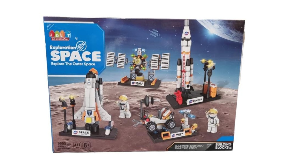 Bloques de Construcción Exploración del Espacio 477 pzs 6a+ (450812)