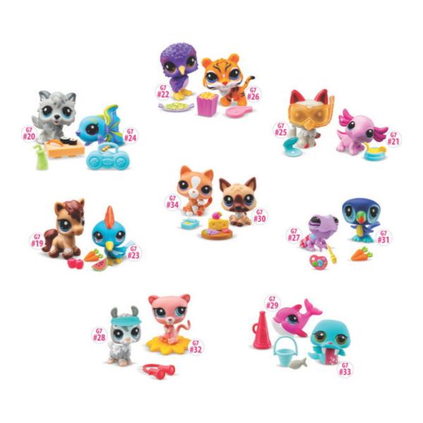 Mascotas Littlest PetShop Amiguitos Mascotas Set/2 4a+( Surtido - Se venden por Separado )