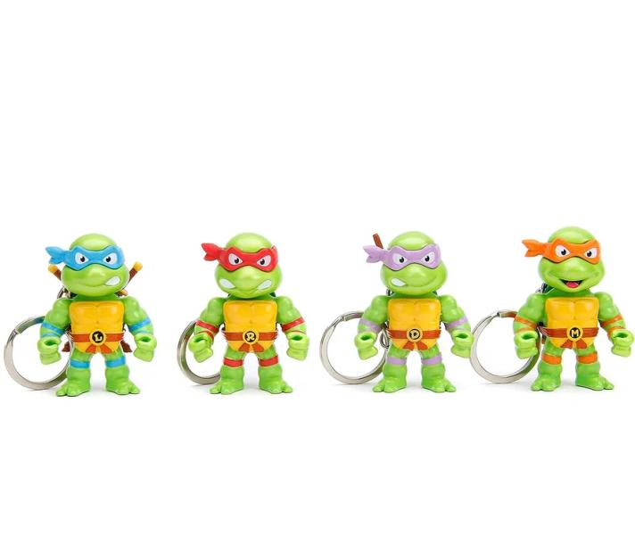 Llaveros de Figuras Metalicas de Tortugas Ninja 8a+ / Surtido 4 -  Se venden por separado