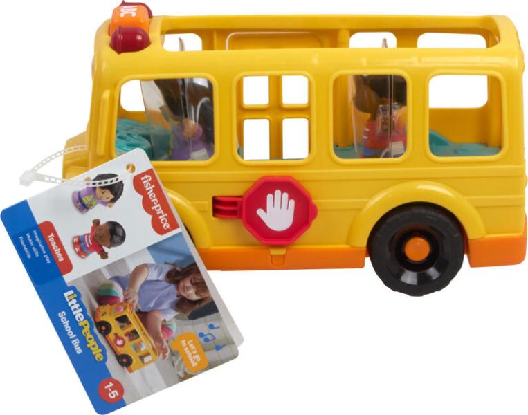 Fisher Price / Little People Camión de la Escuela Mediano 1-5a