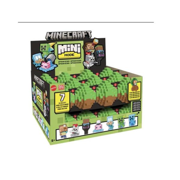 Figuras Minecraft Mini Huevo Sorpresa Displ/24  Surtido 6a+