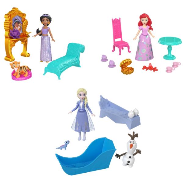 Muñecas Disney Princesa  mini con Accesorios Surt/3 3a+