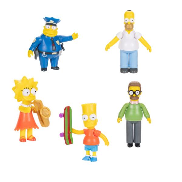 Figuras Articuladas de los Simpsons Surt/5 4a+