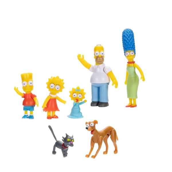 Figuras Articuladas de los Simpsons Set/7 4a+