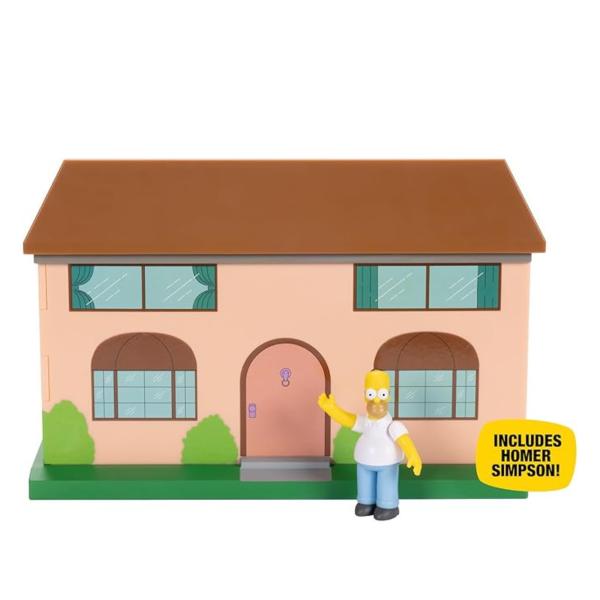 Figura Articulada de los Simpsons con Set de Diorama Salón 4a+