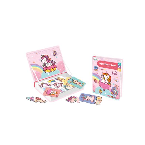 Libro Magnético De Figuras De Unicornios 3A+ (455442)