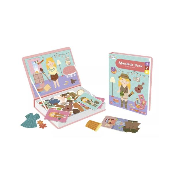 Libro Magnético Con Figuras Para Vestir  3A+ (455503)