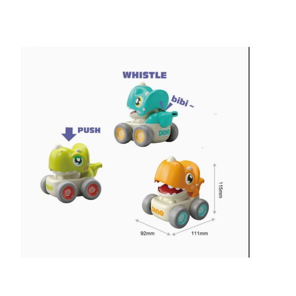 Carritos de Dinosaurios Set/2 Surt/2 3a+ (454407)