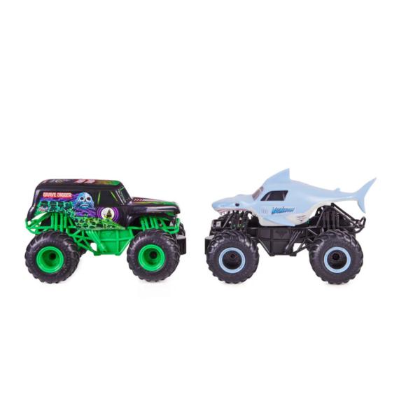 Carro Monster Jam 1:72 de Plastico con Luz Set/2 3a+
