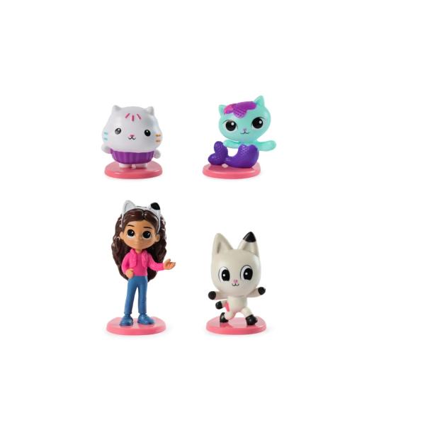 Figuras de la Casa de Muñeca de Gabbys Set/4 2a+
