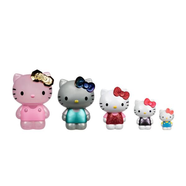 Figuras Animadas 5 Décadas de Amistad de Hello Kitty Set de 5 6a+