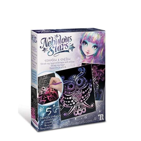 Set De 5 Dibujos para Rascar 8a+