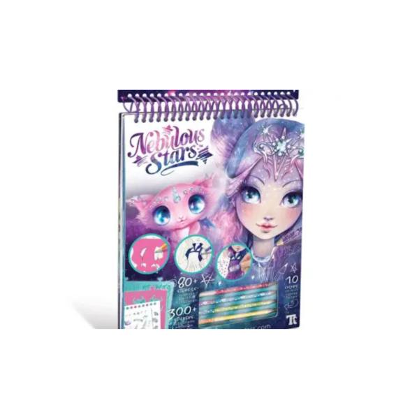 Cuaderno de Diseños Creativos para Pintar de Nebulous Stars Nebulia Y Stella Displ/6 7a+