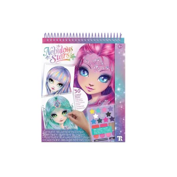Libro y Set de Maquillaje de Nebulous Stars Cristalia 8a+
