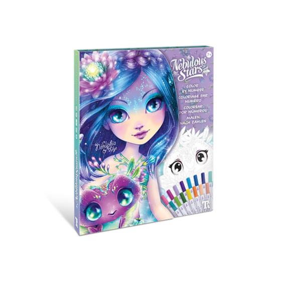 Libro para Colorear por Numeros de Nebulous Stars Nenuphia y Lilya Displ/6 7a+