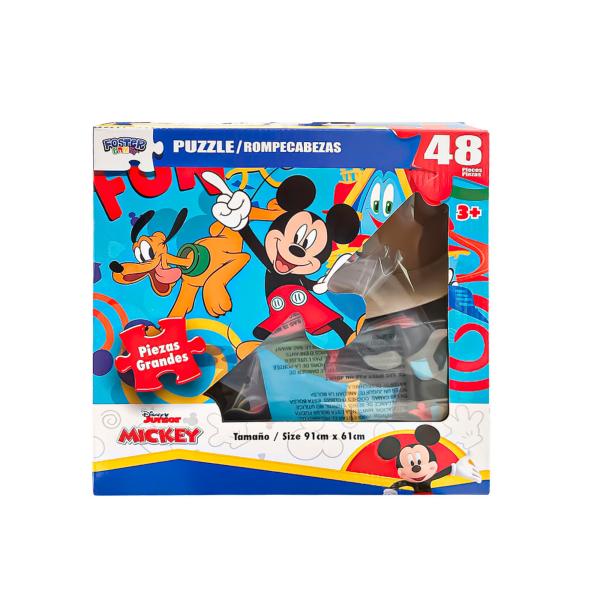 Rompecabezas de Piso de Diney Mickey 48Pzs 3a+ 91cm X 61cm