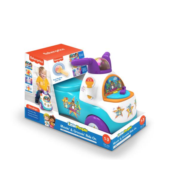 Carro Montable Little People Movin & Groovin Ride On 1-3a Verde Agua
