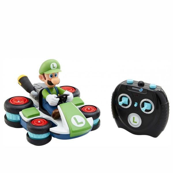 Carro Luigi R/C Anti-Gravedad Mario Kart 4a+