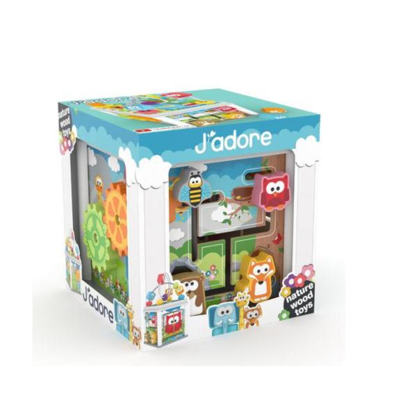 Cubo Mini  de Actividades Sensoriales 1a+