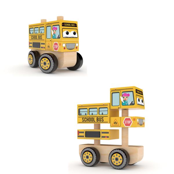 Apilador de Madera de Autobus 1a+