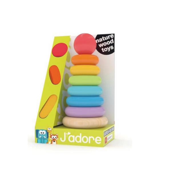 Apilador de Aros de Colores 1a+