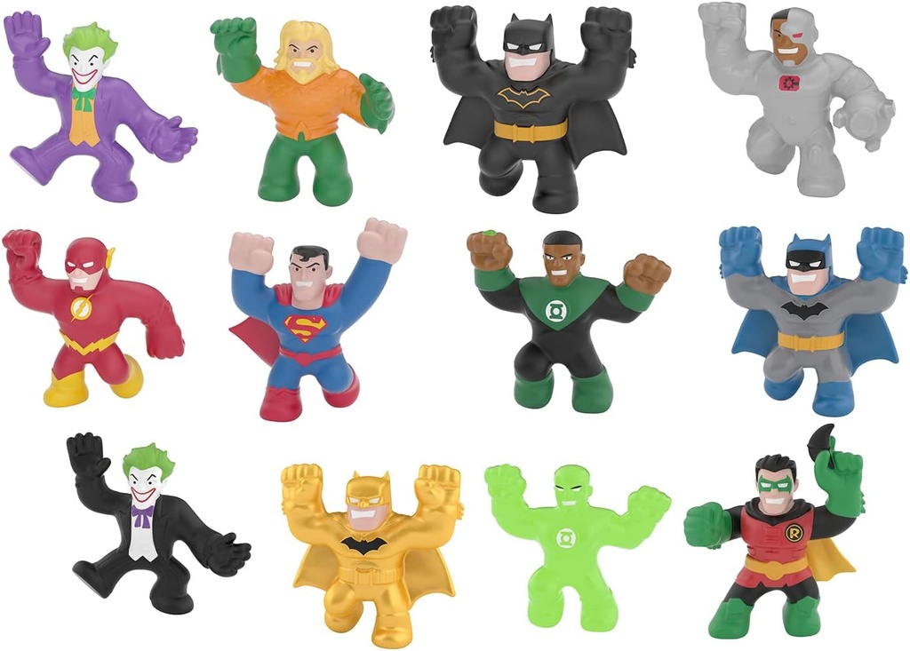 Minis Figuras Goo Jit Zu DC Comics Disp/ 12 Surt/11 4a+(41170)