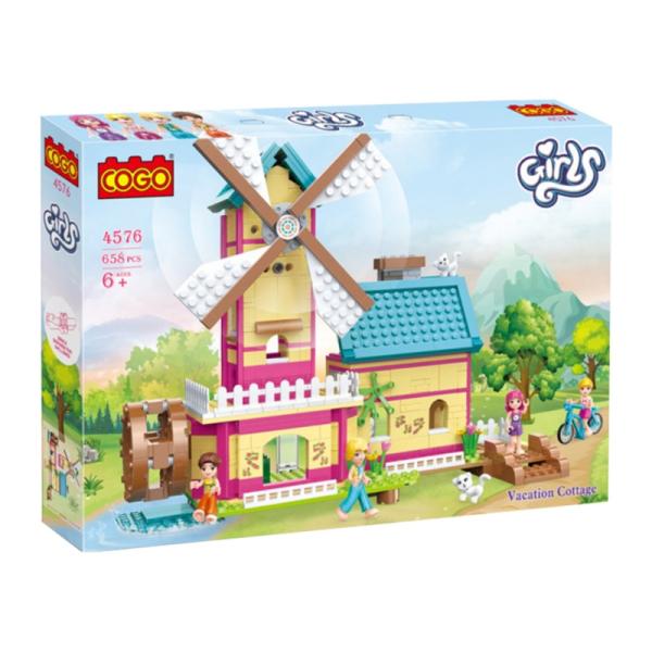 Casa de vacaciones 658 piezas.