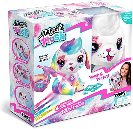 Airbrush - Perrito de Peluche con Aerógrafo Style 4 Ever 6a+