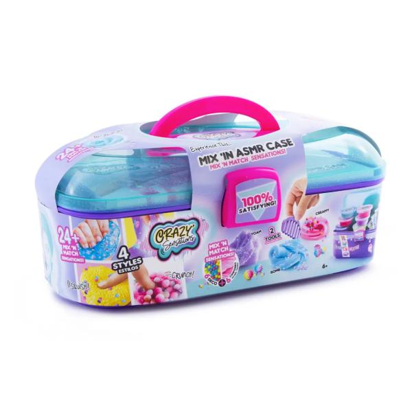 Caja de Slime Crazy Sensacion con Diferentes Texturas 6a+
