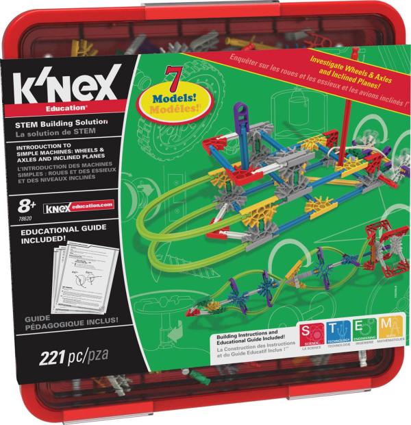 Maquinas Simples de Construcción K'nex 7en1 8a+