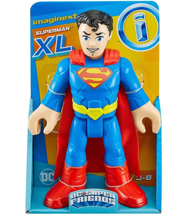 Figura Imaginext Súperman XL DC Súper Friends 38a