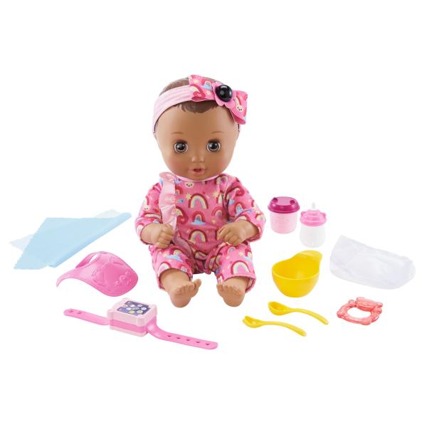 Little Mommy ¡ El Reloj de Ayuda a Cuidarme! 10 Accessorios 3a+