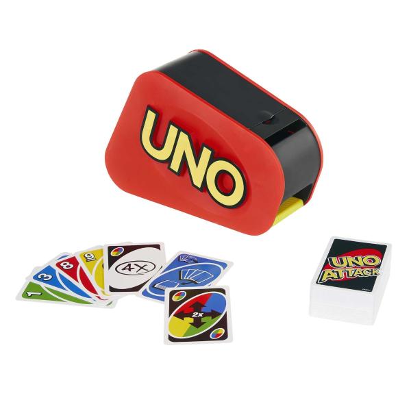 Mattel Games - Juego de Mesa Uno Ataque 7a+