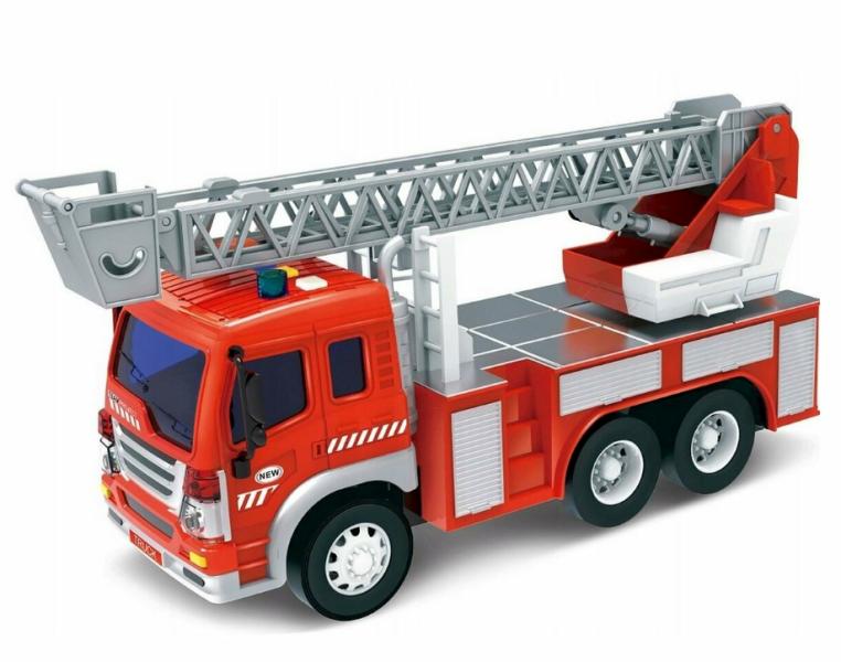 Camión Matchbox de Bomberos con Luz y Sonidos 3a+