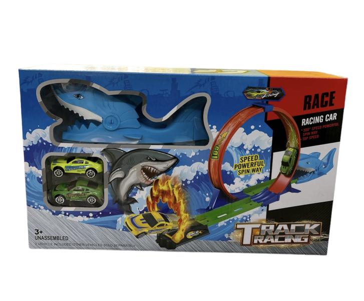 Pista de Carros 360° Tiburón de Alta Velocidad  3a+(451475)