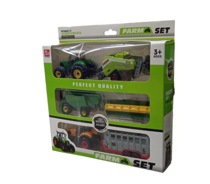 Vehiculos de Granja Set/3 6Pzs 3a+ (450768)