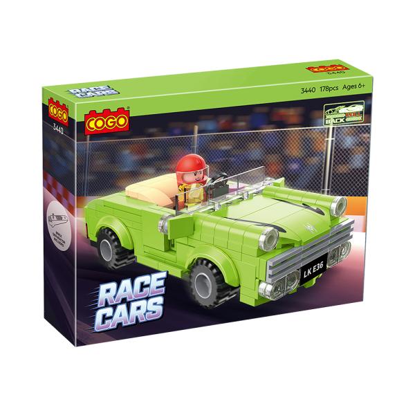 Cogo - Autos de Carreras 178Pzs 6a+