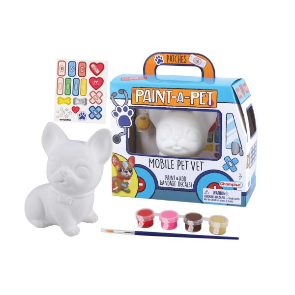 Perro para Pintar con Stickers 3a+