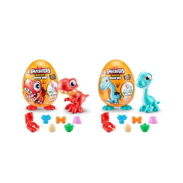 Smashers Mega Dino Dig Sorpresa con Accesorios 3a+