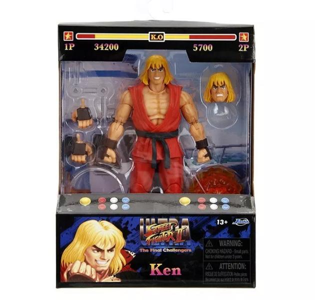 Figura Ultra Street Fighters II Ken 13a+