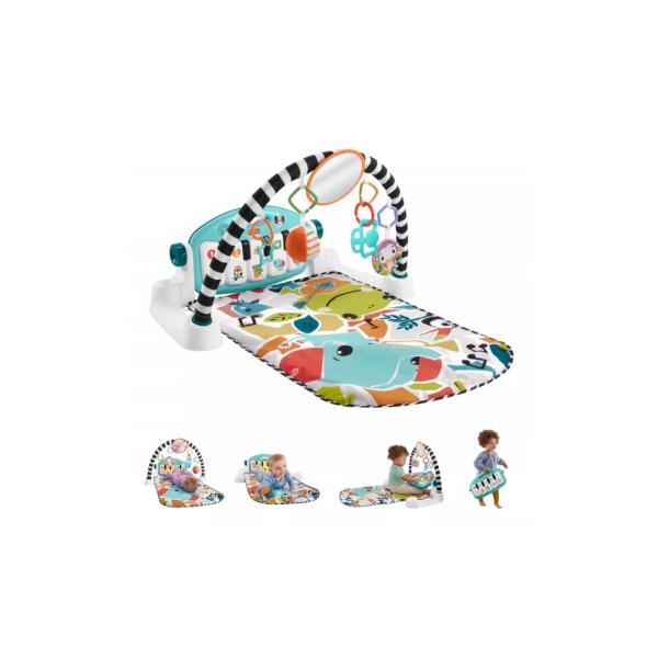 Fisher Price / Gimnasio Piano Pataditas Musicales Brilla y Crece 0-36m
