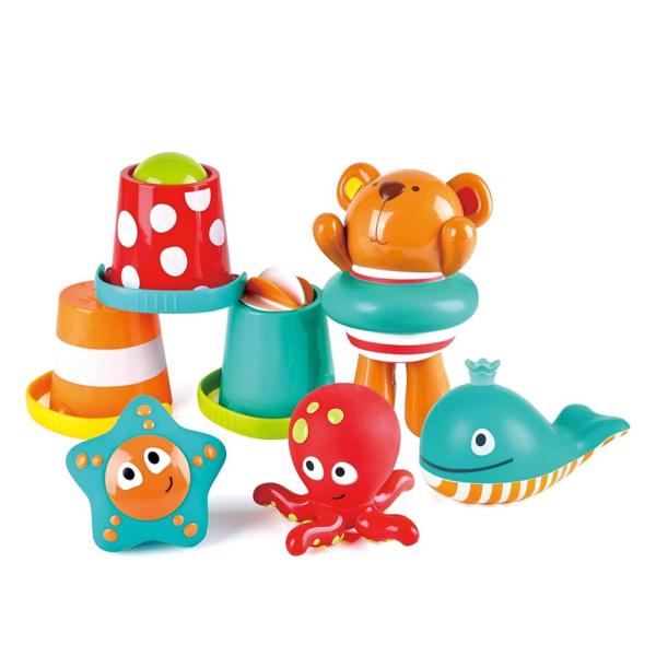 Juguetes para la Hora de Ducharse 7Pzs 18m+