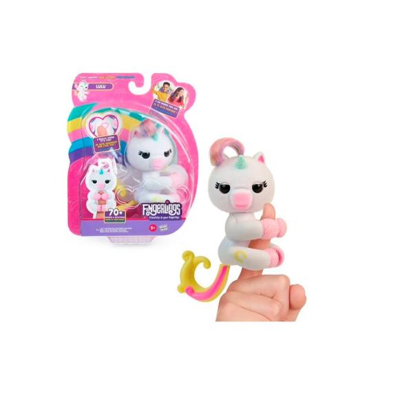 Bebé Unicornio Anillo de Dedos C/ Sonidos Y Reacciones 5a+