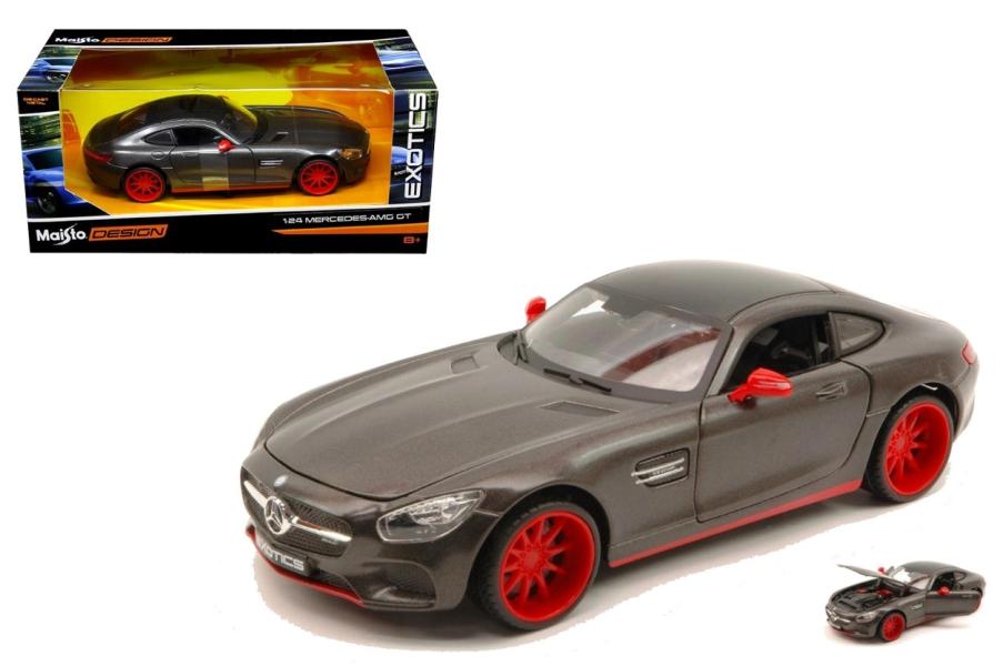 Carro Escala 1:24 DES Mercedes Benz AMG GT 8a+