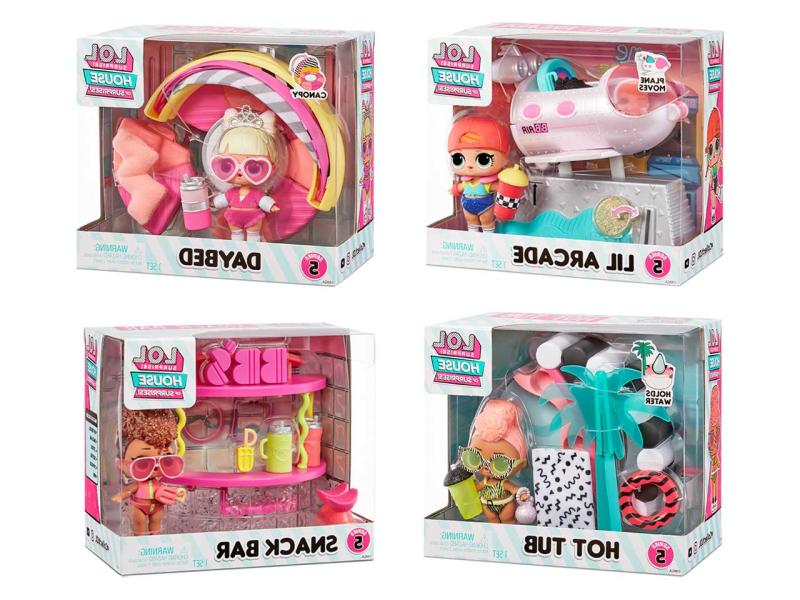 Muñeca L.O.L. House Surprise Serie 6 3a+ ( Surtido de 4 Se venden por separado )